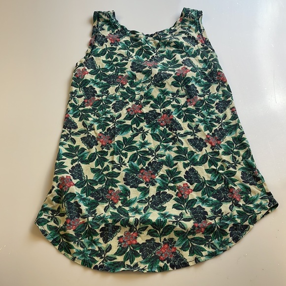 Springfield Women Floral Sleeveless With Side Pocket Top                  X20-06 - Picture 5 of 5